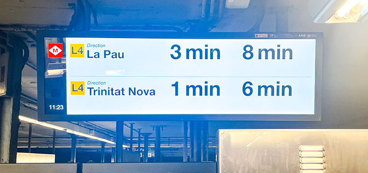 28 Inch Passenger Information Display Solution Case