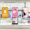 55 inch high brightness retail shop window facing display - Image 4
